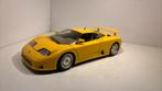 Bugatti eb110 yellow Bburago 1.18, Hobby en Vrije tijd, Modelauto's | 1:18, Ophalen of Verzenden, Bburago, A, A