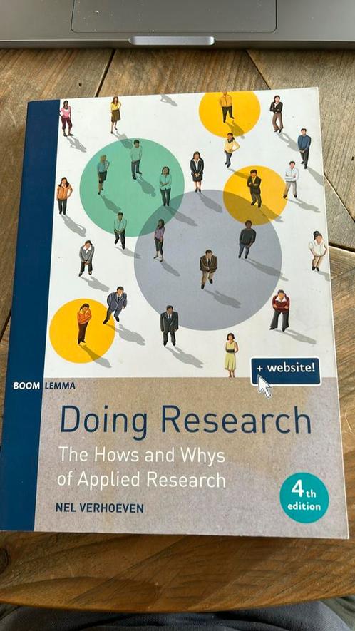 Nel Verhoeven - Doing Research, Boeken, Wetenschap, Zo goed als nieuw, Ophalen of Verzenden