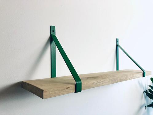 Industriële muurbeugels / plankdragers groen, Huis en Inrichting, Woonaccessoires | Wandplanken en Boekenplanken, Nieuw, Ophalen of Verzenden