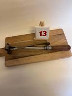 Antieke dubbele magnetische pincet/tang 35cm, Ophalen of Verzenden
