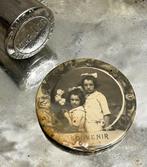 Brocante oud Frans foto spiegeltje, Ophalen of Verzenden