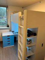Complete IKEA STUVA hoogslaper met bureau en kast., Ophalen, Gebruikt, Hoogslaper
