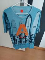 Hugo Boss T-shirt Maat XL Blauw, Kleding | Heren, T-shirts, Blauw, Maat 56/58 (XL), Ophalen of Verzenden, Zo goed als nieuw