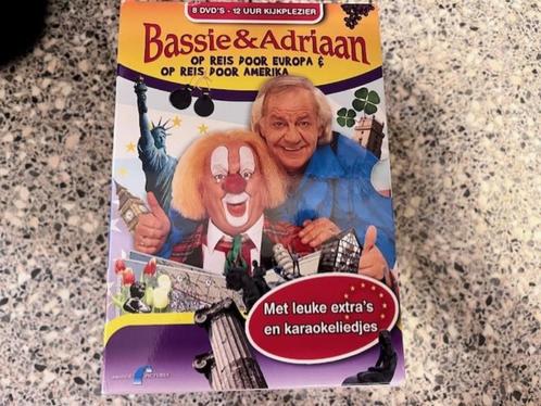 Bassie & Adriaan Op Reis door Europa & Amerika, Cd's en Dvd's, Dvd's | Nederlandstalig, Zo goed als nieuw, Alle leeftijden, Ophalen of Verzenden