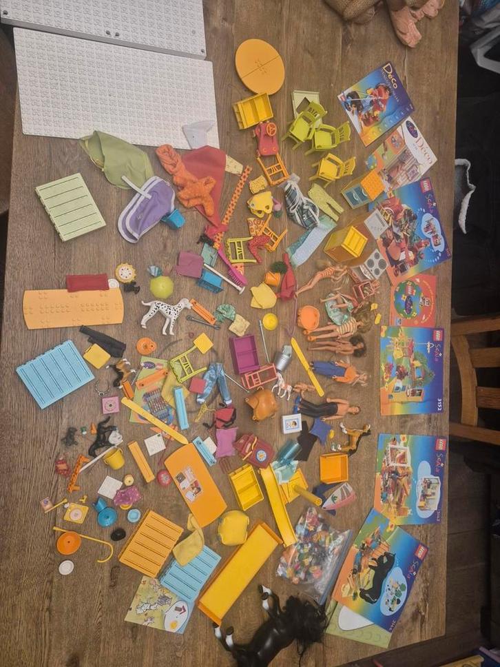 Grote partij Lego Scala en Duplo, Kinderen en Baby's, Speelgoed | Duplo en Lego, Gebruikt, Lego, Losse stenen, Ophalen of Verzenden