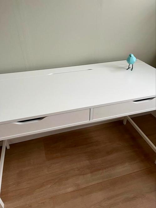 IKEA bureau ALEX wit, Huis en Inrichting, Bureaus, Gebruikt, Ophalen