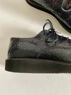 i553 Via Vai maat 40 lage platte schoenen zwart lak-leer, Via Vai, Zwart, Ophalen of Verzenden, Zo goed als nieuw