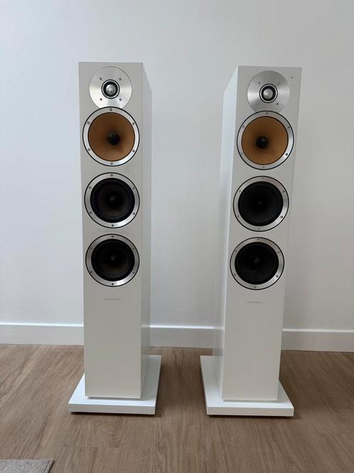 Bowers & Wilkins B&W CM8 wit, Audio, Tv en Foto, Luidsprekers, Gebruikt, Front, Rear of Stereo speakers, 120 watt of meer, Bowers & Wilkins (B&W)