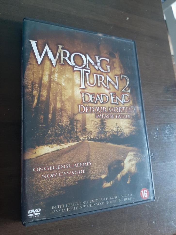 Wrong Turn 2 Dead End dvd., Cd's en Dvd's, Dvd's | Horror, Zo goed als nieuw, Slasher, Vanaf 16 jaar, Ophalen of Verzenden