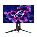 ASUS ROG Swift OLED PG27AQDP Zwart, Computers en Software, Monitoren, Draaibaar, Asus, Nieuw, Minder dan 1 ms