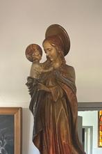 Mooi beeld Maria met kindje Jezus, met console, 75 cm, Ophalen of Verzenden