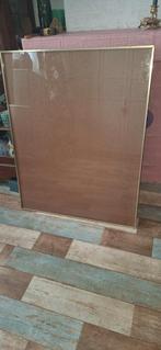 Grote Gouden Lijst met Glas - 99x80cm, Huis en Inrichting, Woonaccessoires | Lijsten, Ophalen, Gebruikt, Metaal of Aluminium, 75 tot 100 cm