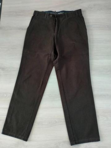 Hattric Louisiana heren pantalon bruin, nieuw. beschikbaar voor biedingen