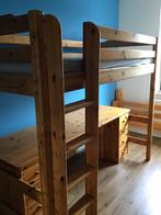 Flexa Hoogslaper met Bureau, Ophalen, Gebruikt, Hoogslaper