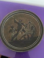 Grieks Wandbord - Handgemaakt - 28 cm, Ophalen of Verzenden