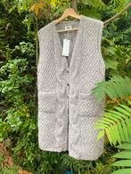 Prachtig mouwloos vest INTI baby-alpacawol mt M, Maat 38/40 (M), Verzenden, Beige, Nieuw