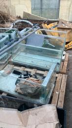 Aquarium stelling6 bakken en mega zeeaquarium en hoop extra, Ophalen of Verzenden