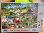 HOP-NIEUW-1000🧩 Out for the Weekend, Hobby en Vrije tijd, Denksport en Puzzels, Ophalen of Verzenden, 500 t/m 1500 stukjes, Zo goed als nieuw