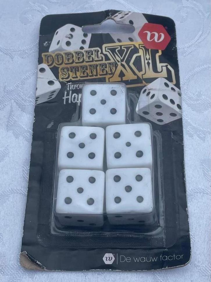XL Dobbelstenen Dobbelsteen extra groot 5 stuks Yahtzee, Hobby en Vrije tijd, Gezelschapsspellen | Overige, Nieuw, Ophalen of Verzenden