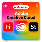 Adobe Creative Cloud 4 Maanden | Enterprise-Abonnement, Ophalen of Verzenden, MacOS