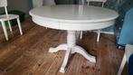 Uitschuifbare ronde ovale eettafel, Huis en Inrichting, Tafels | Eettafels, Ophalen, Gebruikt, 100 tot 150 cm, 200 cm of meer