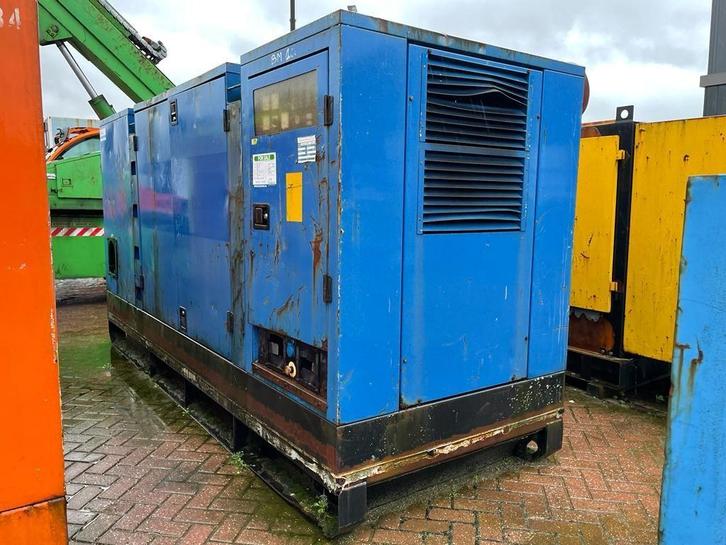 Atlas-Copco QAS 265 Silent 265 kVA generatorset (bj 1997), Zakelijke goederen, Machines en Bouw | Aggregaten, Ophalen of Verzenden