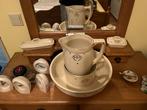 Vintage wastafelset met kan en kom, Ophalen