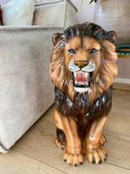 Beeld leeuw Italië handgemaakt geschilderd nieuw groot, Ophalen of Verzenden