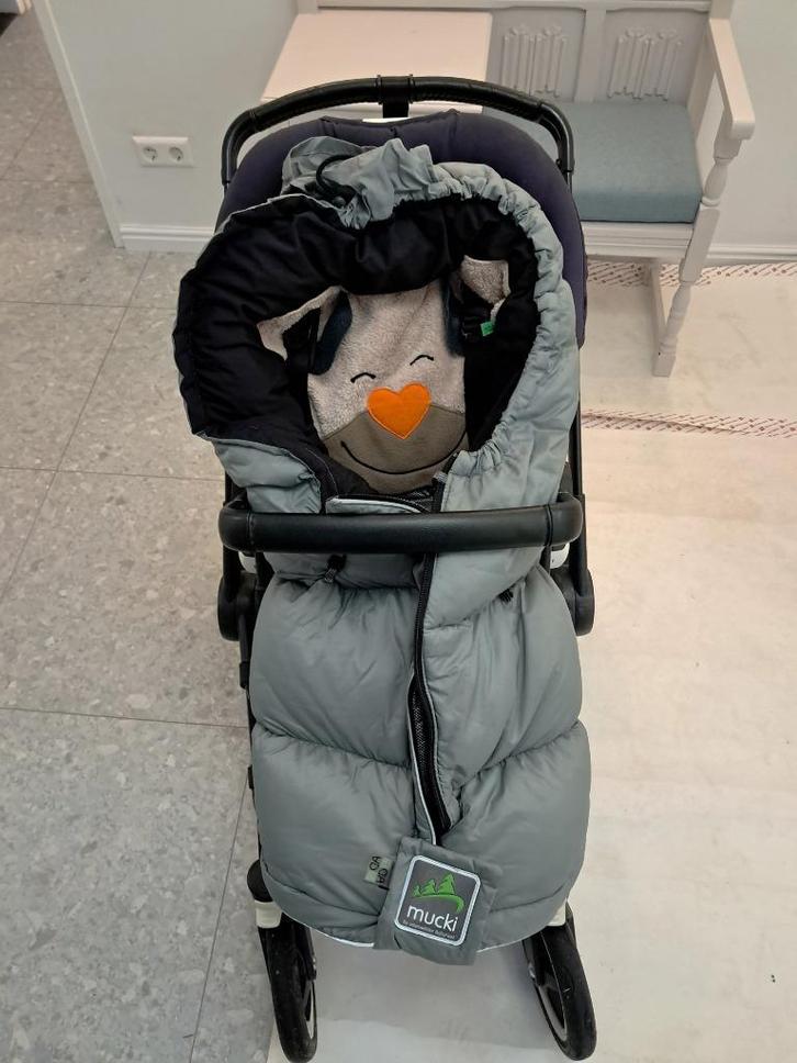 Grote winter voetenzak voor baby en peuter Odenwälder Mucki, Kinderen en Baby's, Kinderwagens en Combinaties, Zo goed als nieuw