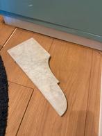 Marmeren zijkant commode blad - Reststuk, Kinderen en Baby's, Kinderkamer | Commodes en Kasten, Gebruikt, Minder dan 75 cm, Opstaande rand