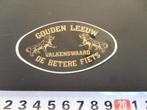 sticker Valkenswaard GOUDEN LEEUW De betere FIETS *, Ophalen, Zo goed als nieuw