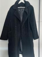 Mooie zgan teddy jas 1 maat t/m 42/44, Ophalen of Verzenden, Zo goed als nieuw, Maat 42/44 (L), Zwart