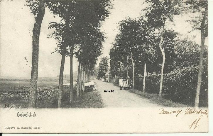 Bobeldijk, Verzamelen, Ansichtkaarten | Nederland, Gelopen, Noord-Holland, Voor 1920, Verzenden