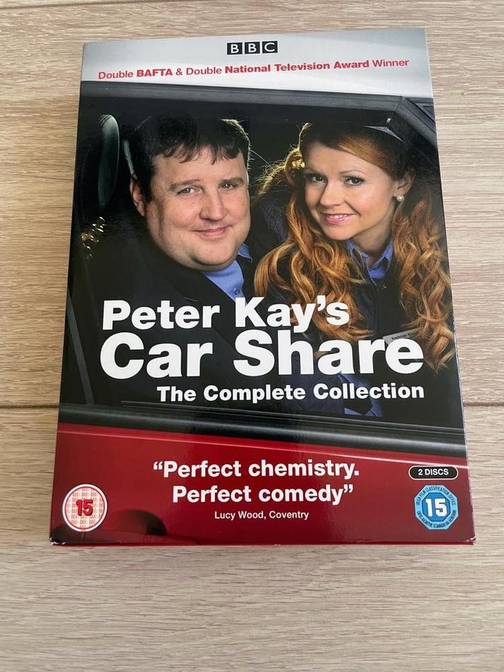 Peter Kay’s Complete Collection Car Share dvd box set boxset, Cd's en Dvd's, Dvd's | Tv en Series, Zo goed als nieuw, Komedie