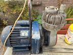 Compressor met elektromotor. Werkend. 30 ,-, Doe-het-zelf en Verbouw, Motoren, Ophalen, Zo goed als nieuw, Elektromotor