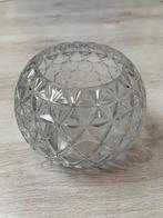 Riverdale glazen vaas, Huis en Inrichting, Woonaccessoires | Vazen, Ophalen, Wit, Minder dan 50 cm, Glas