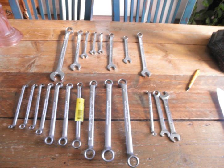 Te koop: Div. ring- steek- en ringsteeksleutel o.a. Gedore, Auto diversen, Autogereedschap, Nieuw, Ophalen of Verzenden