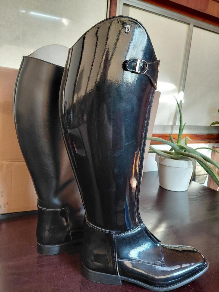 derby lak rijlaarzen maat 45/46, Dieren en Toebehoren, Paardrijkleding, Nieuw, Heren, Schoeisel, Dressuur, Ophalen of Verzenden