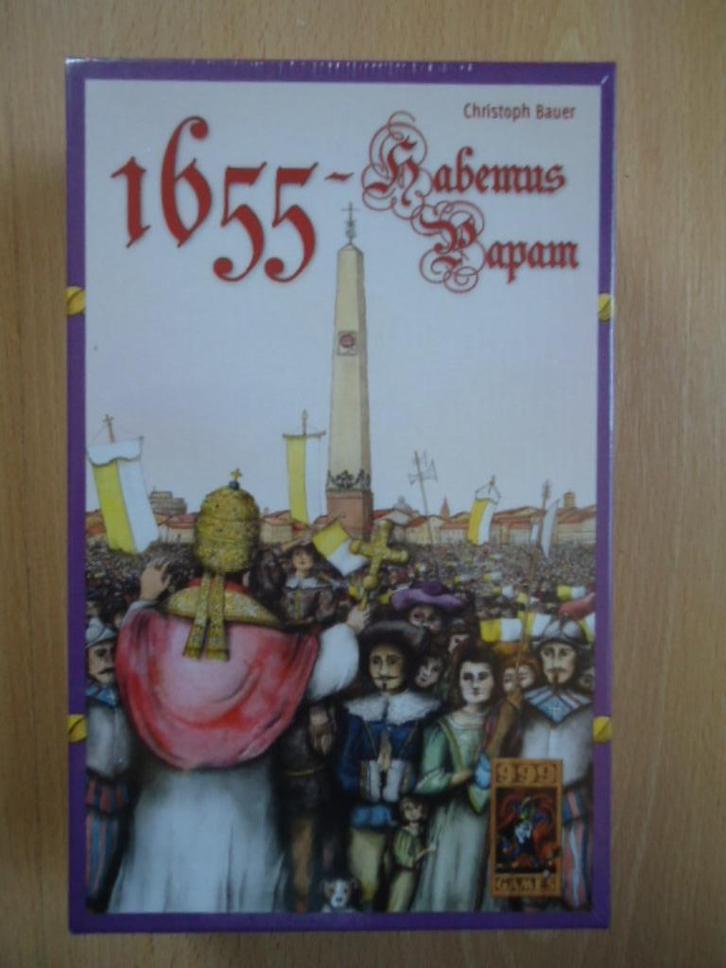 1655 - Habemus Papam, nieuw kaartspel, in seal, Hobby en Vrije tijd, Gezelschapsspellen | Kaartspellen, Nieuw, Drie of vier spelers