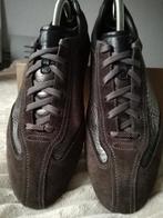 Dames Santoni sneakers - 38,5 - bruin / grijs (i.z.g.st), Overige kleuren, Ophalen of Verzenden, Santoni, Sneakers of Gympen