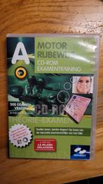 CD-rom motor rijbewijs A Examentraining met 10 examens, Ophalen of Verzenden, Zo goed als nieuw