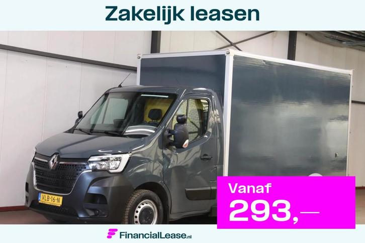 Renault Master 150PK AUTOMAAT LOWLINER VERKOOPWAGEN, Auto's, Bestelauto's, Bedrijf, Lease, Financial lease, 4x4, ABS, Airconditioning