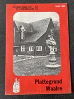 Plattegrond Waalre 1983-1984, Gelezen, Ophalen of Verzenden, Landkaart, 1800 tot 2000