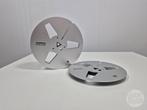 Ampex Audio Supply 18 CM Aluminium Spoel (Set van 2), Ophalen of Verzenden, Onderdeel, Met banden
