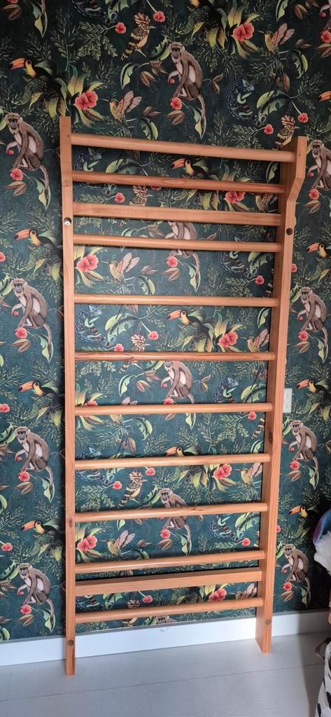 Wandrek voor gymnastiek, Sport en Fitness, Fitnessmaterialen, Gebruikt, Oprekstang, Armen, Benen, Buik, Rug, Ophalen of Verzenden