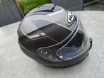HTC motorhelm maat s met zonnevizier., Motoren, Kleding | Motorhelmen, Ophalen of Verzenden, Tweedehands, Integraalhelm, Overige merken