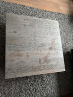 Eikenhouten vierkante salontafel  - 100x100 cm, Ophalen, Gebruikt, 100 tot 150 cm, 50 tot 75 cm
