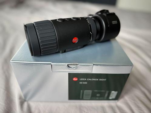 Leica Calonox Sight warmtebeeld voorzetkijker, Audio, Tv en Foto, Optische apparatuur | Verrekijkers, Zo goed als nieuw, Dakkant (recht)