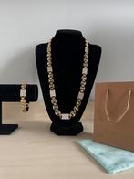 Platte Magnum Koningsketting Met Armband ( Set ) Nieuw, Ophalen of Verzenden, Nieuw, Goud, Overige materialen