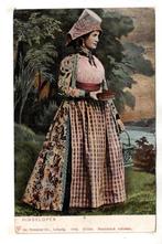 Friesland Hindelopen Hindeloopen Klederdracht 1904, Verzamelen, Ophalen of Verzenden, Voor 1920, Gelopen, Friesland